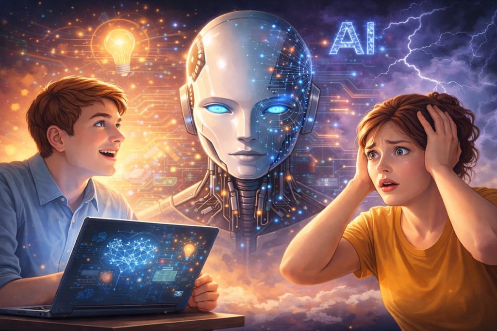 Entre la fascinación y el vértigo: las emociones ante la llegada de la IA