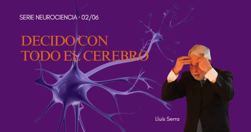 Decidir con el cerebro que tengo.
